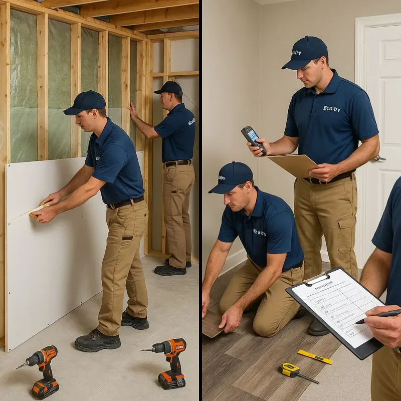 Repairs and Reconstruction process in Charles Village, MD